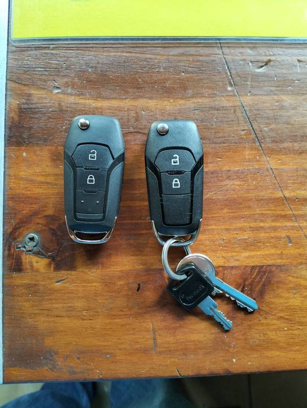 Ford spare keys coded