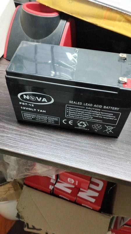 12V sealed lead-acid gate motor battery