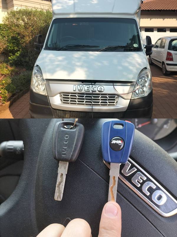 Iveco truck spare key