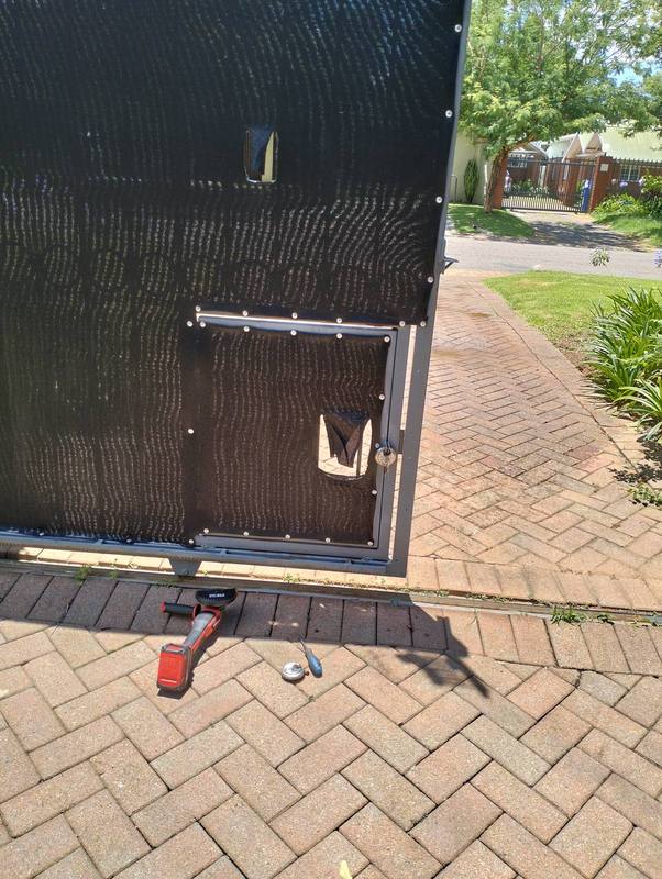 Pedestrian gate lock change